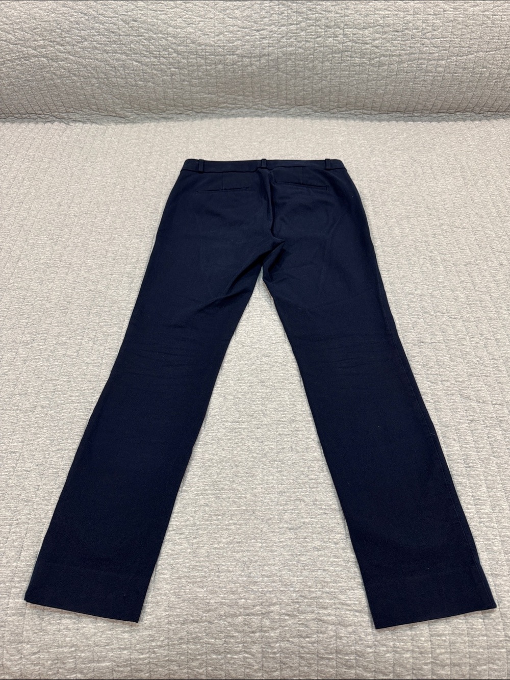 Banana Republic Sloan Ankle length trousers Sz 6L in Preppy Navy - Picture 6 of 7